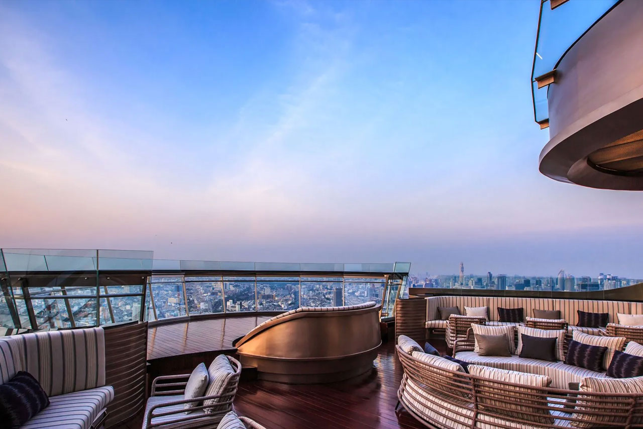 Alfresco 64 - A Chivas Bar rooftop in Silom / Riverside, Bangkok