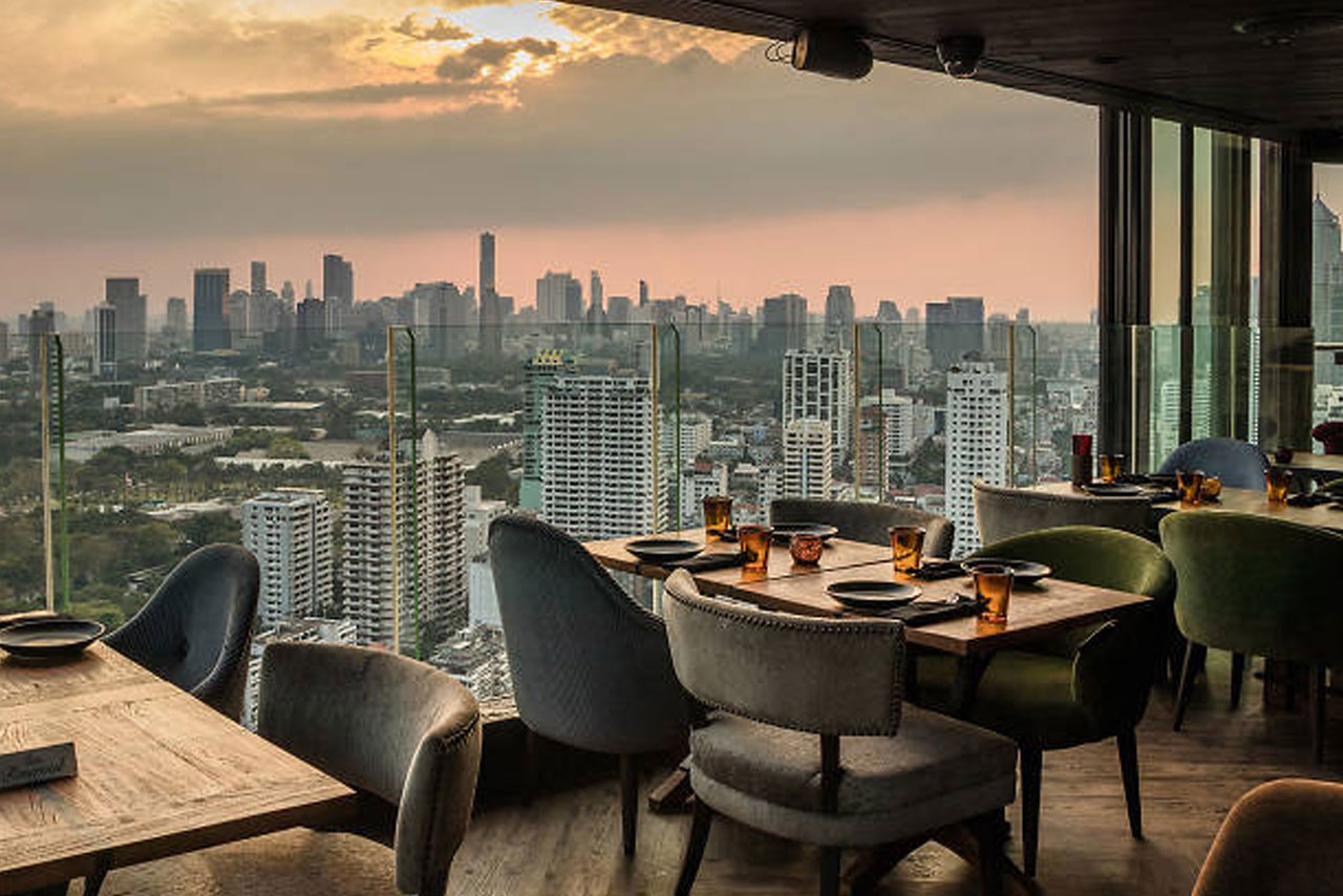 Bangkok Heightz rooftop in Asoke / Sukhumvit, Bangkok