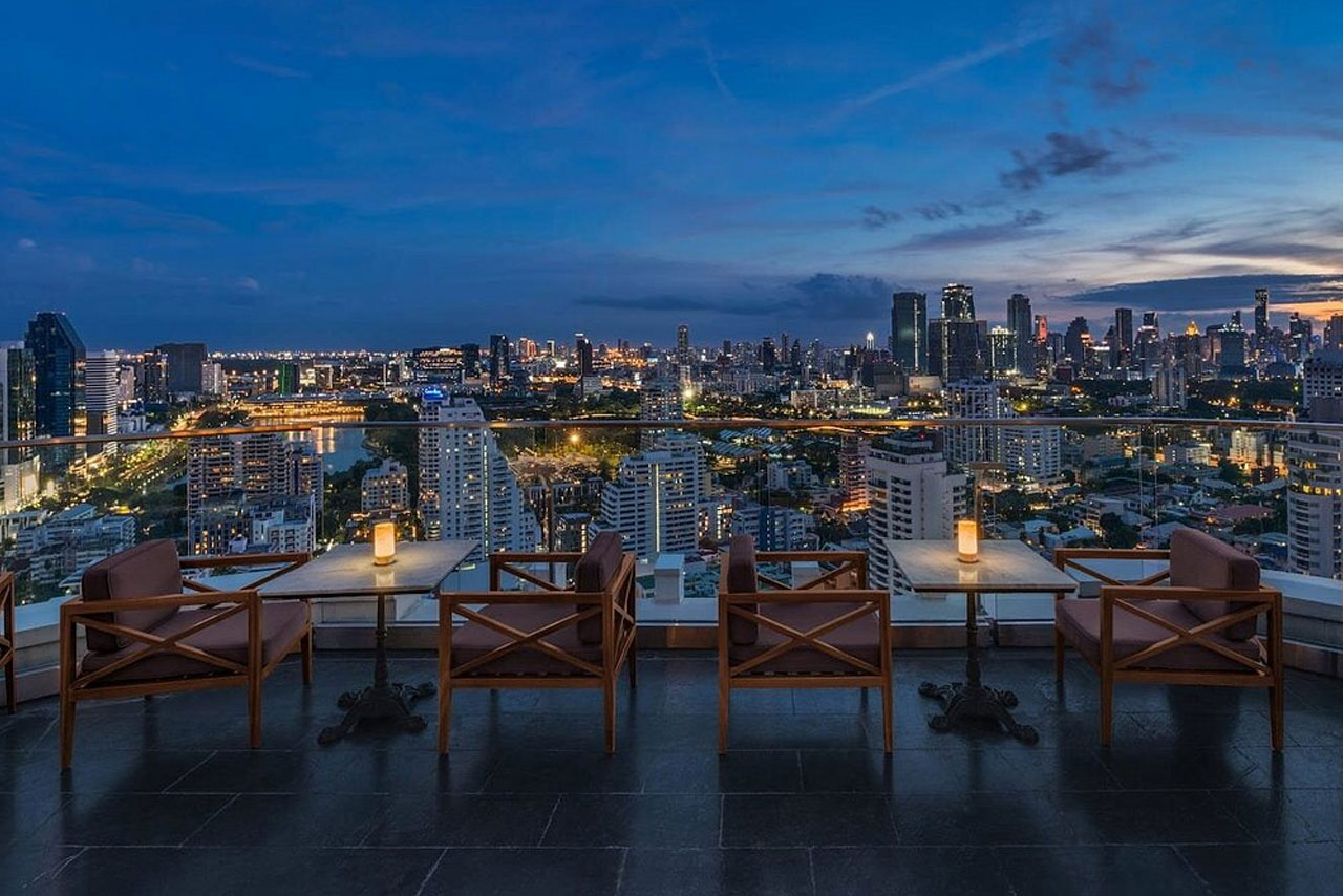 Belga Rooftop Bar & Brasserie rooftop in Asoke / Sukhumvit, Bangkok