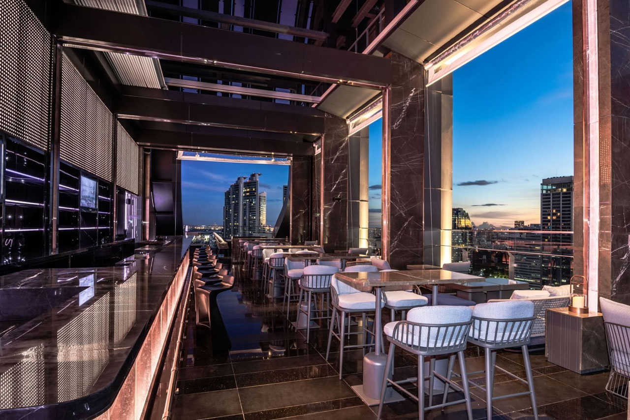 Cooling Tower Rooftop Bar rooftop in Asoke / Sukhumvit, Bangkok