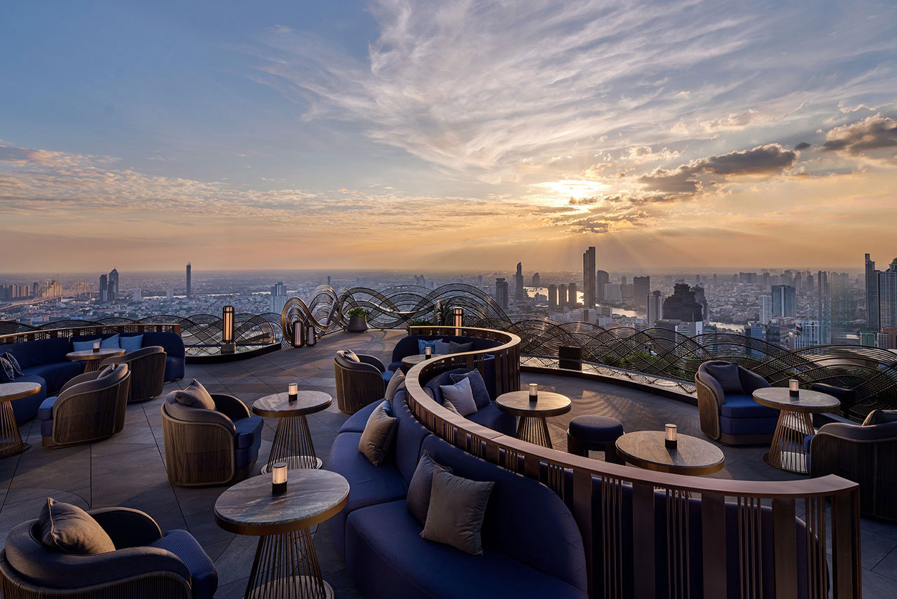 Nobu Bangkok rooftop in Sathorn, Bangkok