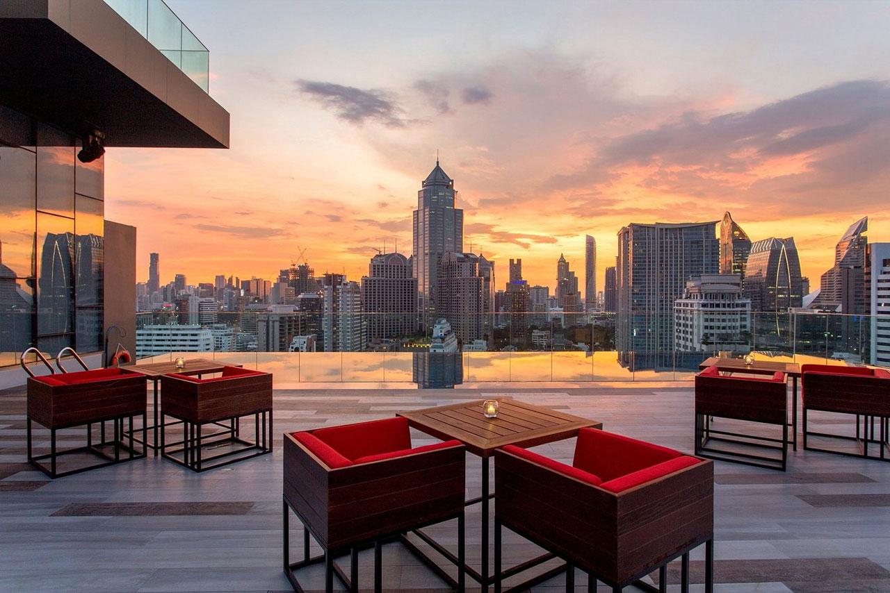 RedSquare Rooftop Bar rooftop in Nana / Sukhumvit, Bangkok