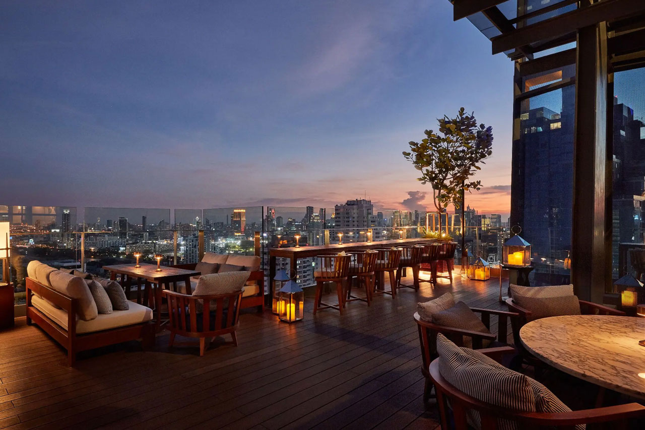 Spectrum Lounge & Bar rooftop in Nana / Sukhumvit, Bangkok