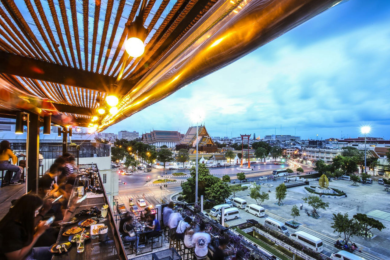Swing Bar Rooftop rooftop in Old City / Phra Nakhon, Bangkok